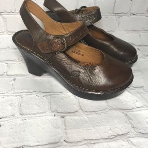 Vintage Born Sandals With Heal